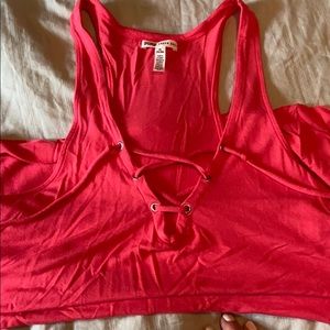 Victoria’s Secret pink tank top